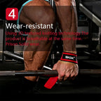 Heavy Duty Cotton Wrist Lifting Straps for Weightlifting Gym Fitness Neoprene Padded Anti Slip Pull Grips Wrist Wraps Support for Powerlifting Bodybuilding Strength Training Workouts for Men and Women 255 Characters