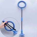 Bounce Ball Elastic Flash Ball Self Luminous Adult Children Rotation Jump Ring Fitness Set Foot Single Leg Swing Ball New Gift