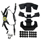 Team Wendy EXFIL Helmet Suspension System & Chin Strap - Compatible with FAST/MICH/ACH Tactical Helmets(No helmat)