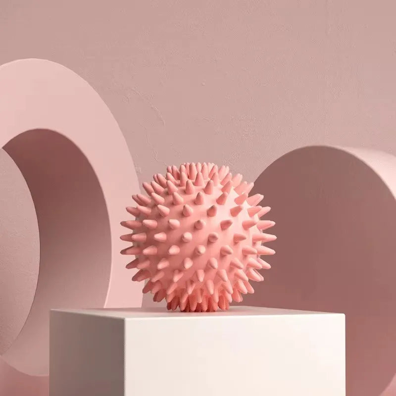 Hedgehog Massage Ball Yoga Fascia Ball Exercise Fitness Muscle Relaxation Massage Stick Shoulder Neck Leg Plantar Meridian Ball
