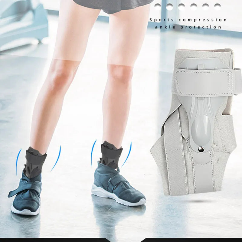 1PC Ankle Support Strap Ankle Brace Sprained Ankle Adjustable Basketball Guard Strap Compression Side Stabilize Ankle Brace