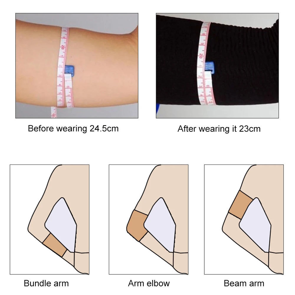 Upper Arm Compression Sleeves, Women Arm Shapers, Compression Arm Wraps for Flabby Arms,Arm Compression Sleeve for Workout Sport