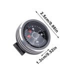 Hot Mini Portable Watch Strap Button Removable Compass Survival Mini Pocket Compass Outdoor Tools Hiking Camping Accessories