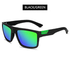 Polarized Square Sunglasses UV400 Black Fashion Shades for Men & Women Ideal for Driving Fishing & Outdoor Sports