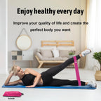 Unisex Resistance Bands Set for Beginners Elastic Stretch Bands for Physical Exercise Yoga Pilates Training And Holiday Gifts