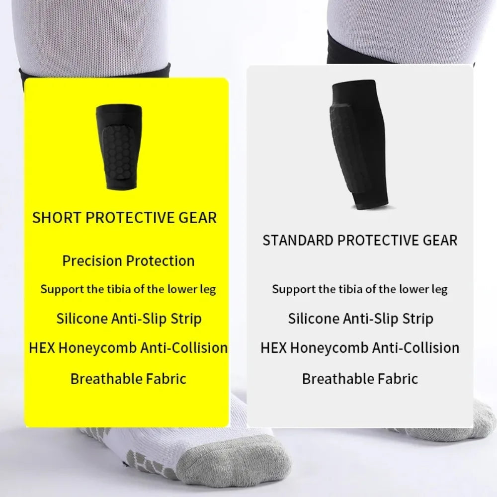 Mini Football Shin Guard Covers Built-In Small Shin Guards for Men Women And Teenagers Sports Protective Gear