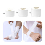 1pcs   White Self-Adhesive kinesiology Tape Skin Friendly Elastic Sports Bandages for Boxing,Football,Basketball Accessories