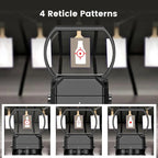 Tactical Red Green Dot Sight Scope Optics scope Red Dot Sight Hunting Optics Reflex Sight with 20mm Rail