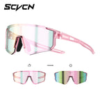 SCVCN Girls Sports Sunglasses Kids Cycling Glasses Photochromic UV400 Boys Baseball Outdoor Eyewear Running Hiking Sunglasses