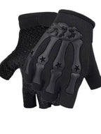 Riding Fingerless Gloves Non-slip Half Finger Gloves for Motorcycle Cycling Climbing Hiking Hunting Outdoor Sports