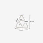 Outdoor Camping Multifunctional Integrated Hook Metal Tent Lamp Rack Double-headed Hanger Bidirectional Return Hook Outdoor Camp