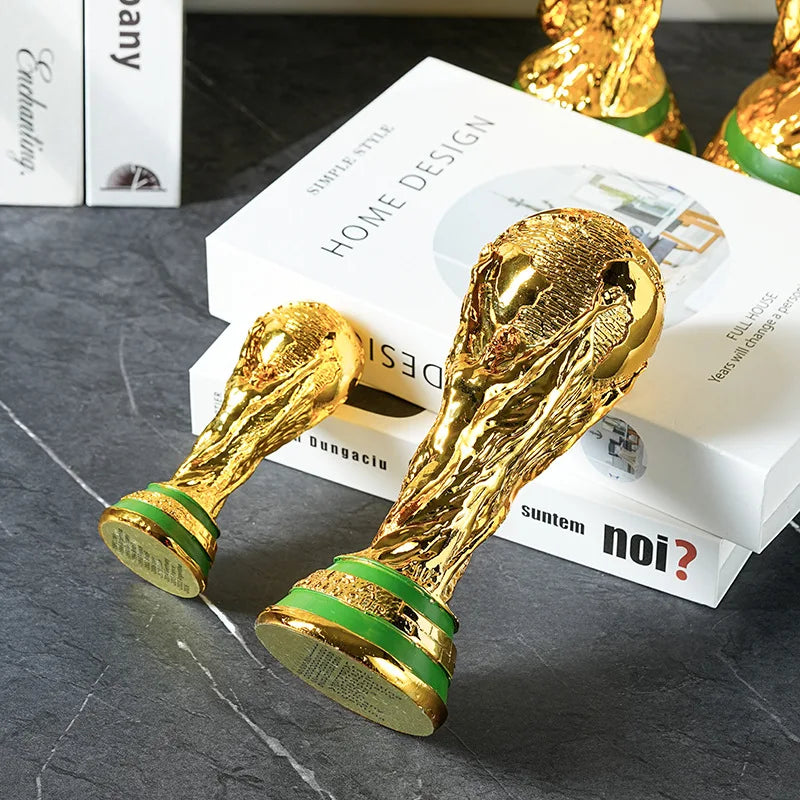 In Stock 2026 FIFA World Cup Trophy Model Ornament Football Trophy Model Soccer Fan Commemorative Decoration Collection Gifts