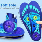 Unisex Magnetic Therapy Sports Insoles Acupressure Massage Arch Support Slimming Weight Loss Anti-Fatigue Health Care Pads