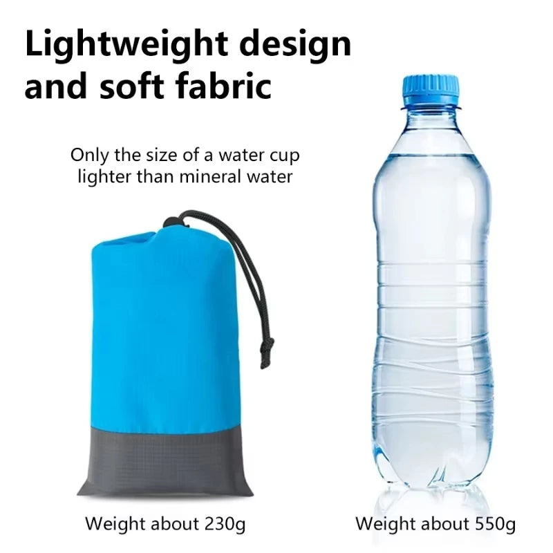 200*210cm Sandproof Waterproof Beach Mat, Portable Lightweight Picnic Camping Blanket for Travel Hiking Outdoor Sports