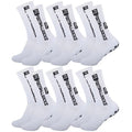 6Pairs Non Slip Grip Socks For Men Women Football Basketball Baseball Rugby Soccer Cycling Running Hiking Tennis Skateboard