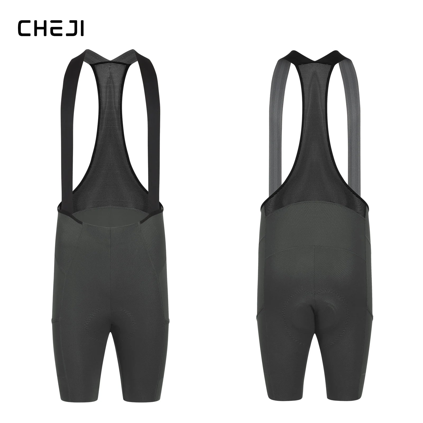 Cheji Men's Cycling Bib Shorts Seamless Comfortable Quick-Drying Breathable for Optimal Performance And Riding Experience