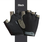Gym Gloves Fingerless Gloves Anti-Slip Shock-Absorbing Breathable Gloves Sports Gloves for Training Lifting Weight Cycling