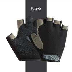 Gym Gloves Fingerless Gloves Anti-Slip Shock-Absorbing Breathable Gloves Sports Gloves for Training Lifting Weight Cycling
