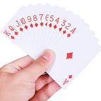 Plastic Playing Cards 5.8CMX8.8CM Waterproof Folding Repair Gram PVC Washable Adult Soha Bridge Entertainment