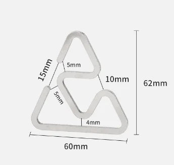 Outdoor Camping Multifunctional Integrated Hook Metal Tent Lamp Rack Double-headed Hanger Bidirectional Return Hook