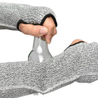 Level 5 Anti-Cut Safety Sleeves Cutting Resistant Arm Puncture Gloves Breathable Protector Household Arm Guard Bracers