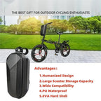 Electric Scooter Bag Storage Electric Bike Handlebar Bag Scooter Storage Bag with Large Capacity Waterproof Front Handlebar Bag