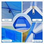 PAKICETUS Lightweight Pop Up Beach Tent with Carry Bag, Quick Setup Sun Shade Shelter Portable Outdoor Cabana Tent for Beach Vacation Outdoor Travel Lovers