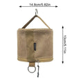 Outdoor Camping Tissue Case Roll Paper Storage Bag With Hook Portable Tent Hanging Napkin Holder Camping Supplies