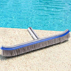 18inch Swimming Pool Steel Brush Bottom Walls Cleaning Supplies for Pond Spa Hot Spring