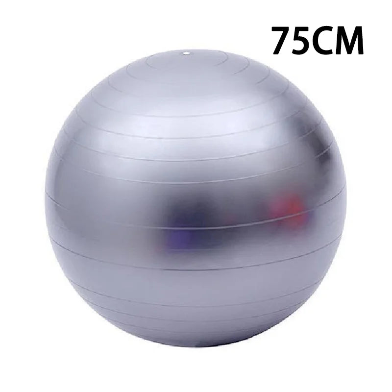 Exercise Yoga Ball Yoga Balance Stability Swiss Ball Support Up to 200 lbs Suitable for Office Home Work Gym