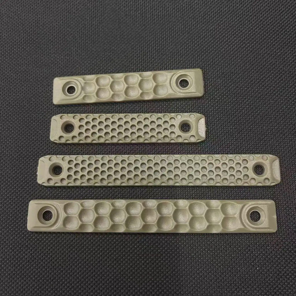 2pcs/set Tactical Nylon Rail Hand Protection M-lok Rail Cover Panel for M-lok System 120MM 80MM MLOK Rail Hand Protection