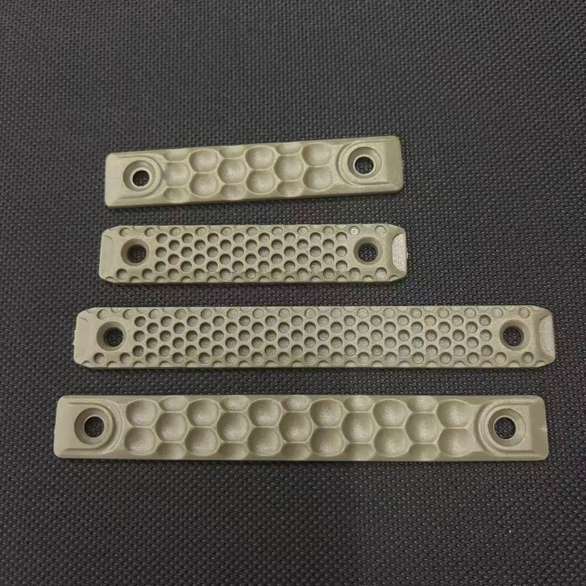 2pcs/set Tactical Nylon Rail Hand Protection M-lok Rail Cover Panel for M-lok System 120MM 80MM MLOK Rail Hand Protection