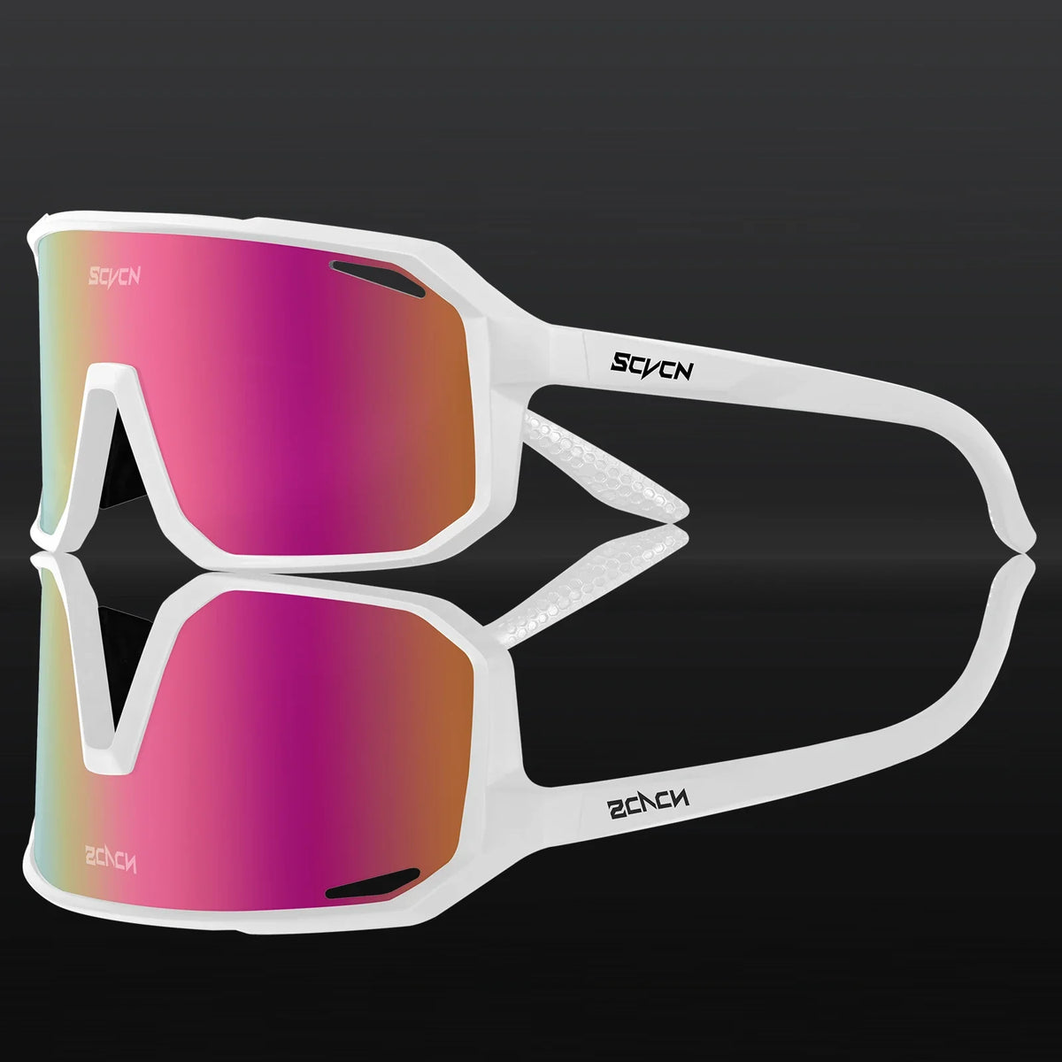 SCVCN Cycling Sunglasses Bike Mountain Driving Glasses Outdoor Sports Hiking Glasses Men's Glasses for Leisure Sunglasses