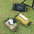Camouflage wet tissue bag outdoor wet tissue box canvas tissue wet tissue dispenser hanging storage outdoor camping accessories