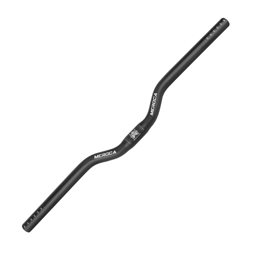 MEROCA Bike Handlebar 25.4X540/580mm Aluminum Alloy Bicycle Riser Handlebar Straight/Swallow Cycling Accessories