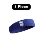 WOSWEIR-Cotton Athletic Headband Elastic Sweatbands Women Men Basketball Sports Gym Fitness Sweat Band Volleyball Tennis