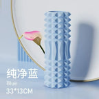 45cm Yoga Foam Roller Muscle Massage Block Pilates Tools Yoga Column Fitness Foam Roller Set Gym Yoga Brick Exercise Equipment