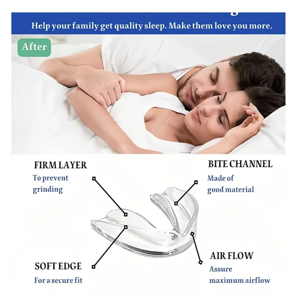 Hot Sale 4pcs/Box Mouth Guards for Clenching Teeth Moldable Dental Teeth Night Guard for Adult Stop Teeth Grinding Bruxism Tray