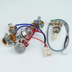 1 Set LP Electric Guitar Pickup Wiring Harness For EPI SG LP Dot ( 1 Toggle Switch + 4 Pots + Jack )