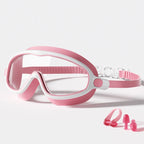 Swim Goggles, Waterproof Anti-Fog Anti-UV Wide View Swimming Goggles for Kids 3-14
