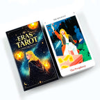 Eras Tarot Deck Starry Galaxy Cosmic Themed Tarot Cards Mystic Space Witch Divination Board Game Fate Reading Meditation Cards