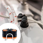Cam Cleat Rope Clamp Quick Release Automatic Cable Clamp for Kayak Canoe Boat Marine Dock Mooring Fitness Indoor Outdoor ﻿