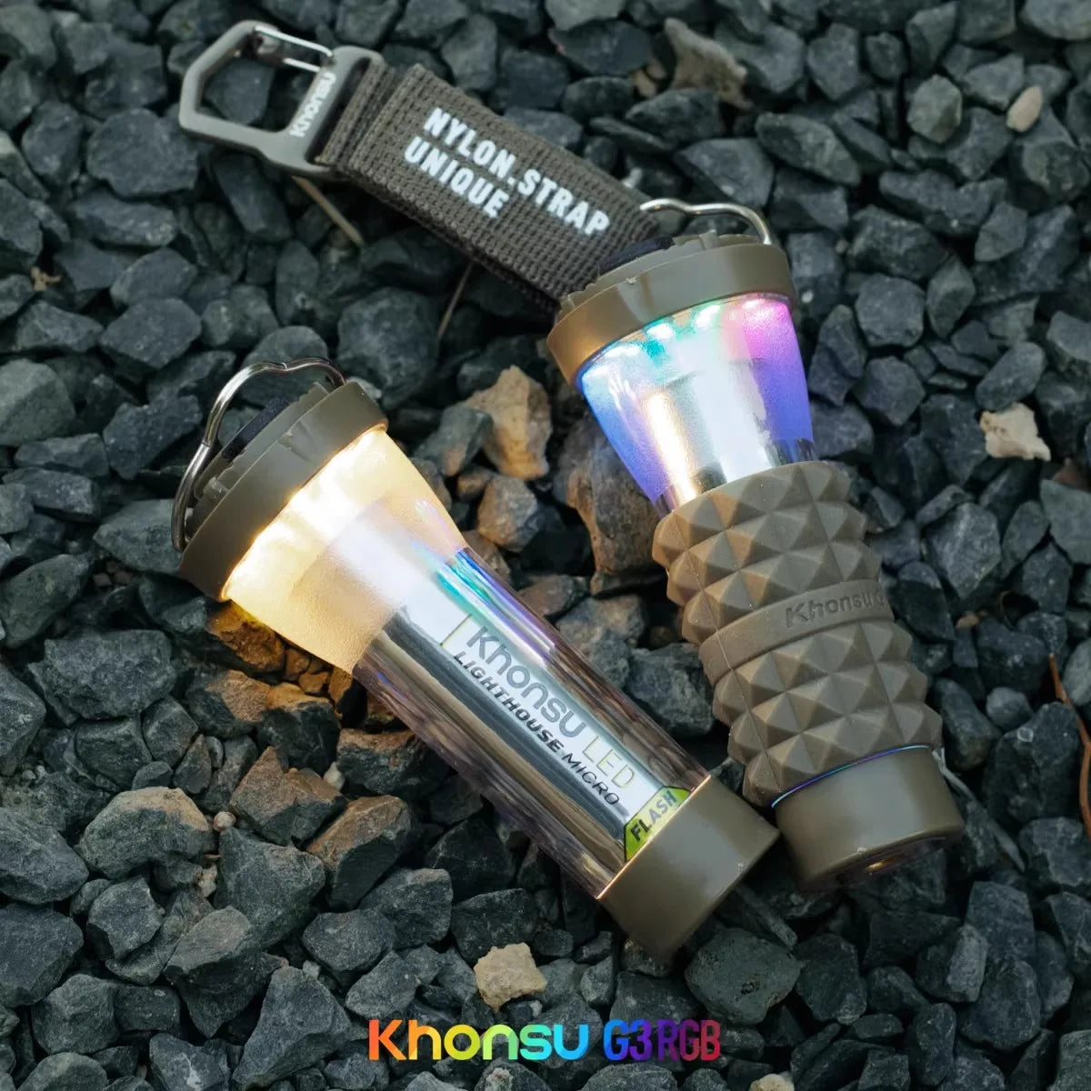 3000mAh RGB GZ Lighthouse Micro Camping Lantern Portable Flashlight LED Outdoor Tent Light USB Charging Camping Light