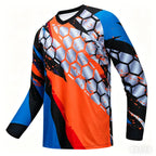 Men Breathable off Road Mountain Motocross Enduro Mtb Bike Jersey Cycling Top Riding Quick Dry Athletic Wear Cycling Top