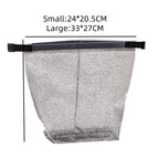 Waterproof Storage Bag, Fitness Clothing, Swimming Bathroom, Large Capacity Drawstring, Men's And Women's Outdoor Toiletries Bag