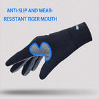 Men's Lightweight Summer Ice Silk Full-Finger Quick-Dry Touchscreen Sports Fishing Sun Protection Driving Cycling Gloves for Wom