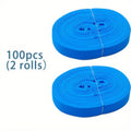 100pcs Disposable Tourniquets, Emergency Hemostatic Equipment, Rre Cut Disposable Strip Tourniquets, Intravenous Infusion Straps