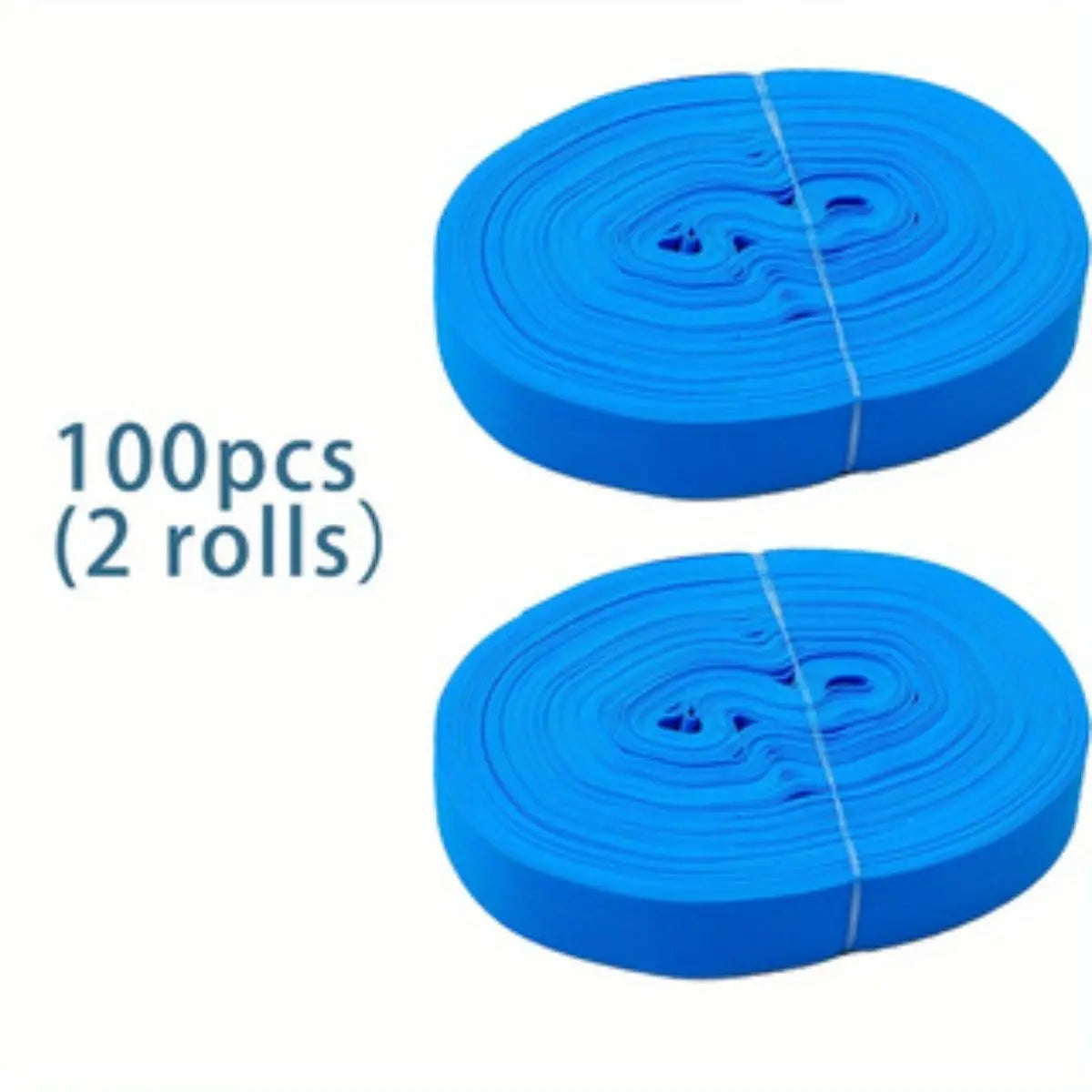 100pcs Disposable Tourniquets, Emergency Hemostatic Equipment, Rre Cut Disposable Strip Tourniquets, Intravenous Infusion Straps
