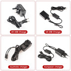 Rechargeable Battery Charger with Batteries for Heated Gloves Heated Socks Heating Jacket USB Charger 7.4V,2200MAH Battery