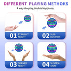LED Flying UFO Ball, Automatic Spinning Floating Magic Ball, Interactive Sports Toy Gift for Kids